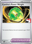 Image for Cynthia's Power Weight (162/182) (Prize Pack Series Cards) - Pokemon