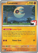 Image for Lunatone (074/132) (Prize Pack Series Cards) - Pokemon