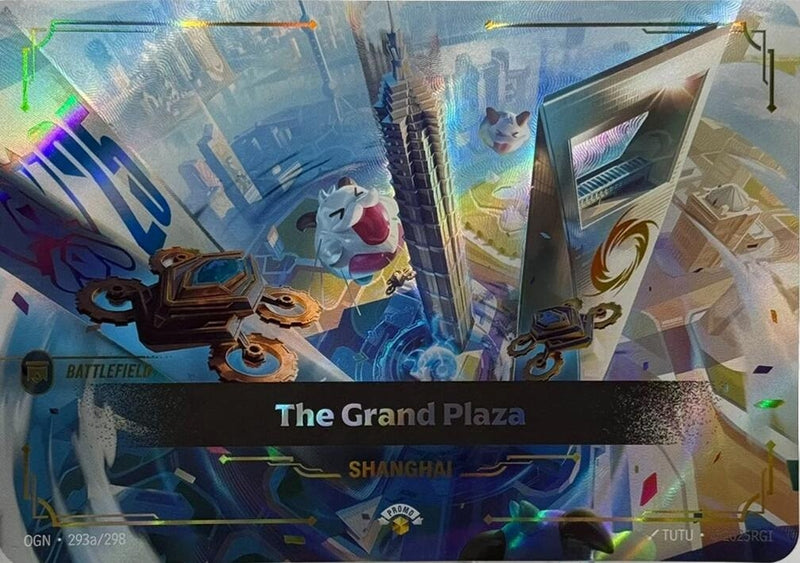 Image for The Grand Plaza (293a/298) (Riftbound Promotional Cards) (PR) - Riftbound: League of Legends Trading Card Game