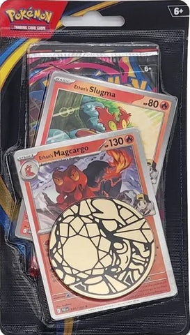 Image for Phantasmal Flames Premium Checklane Blister [Ethan's Magcargo] - Pokemon