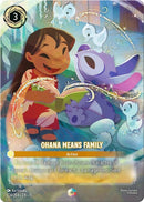 Image for Ohana Means Family (Enchanted) (224/204) (Winterspell) (11) - Disney Lorcana