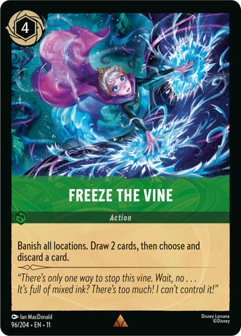 Freeze the Vine (96/204) (Winterspell) Disney Lorcana