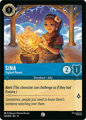 Sina - Vigilant Parent (142/204) (Winterspell) Disney Lorcana