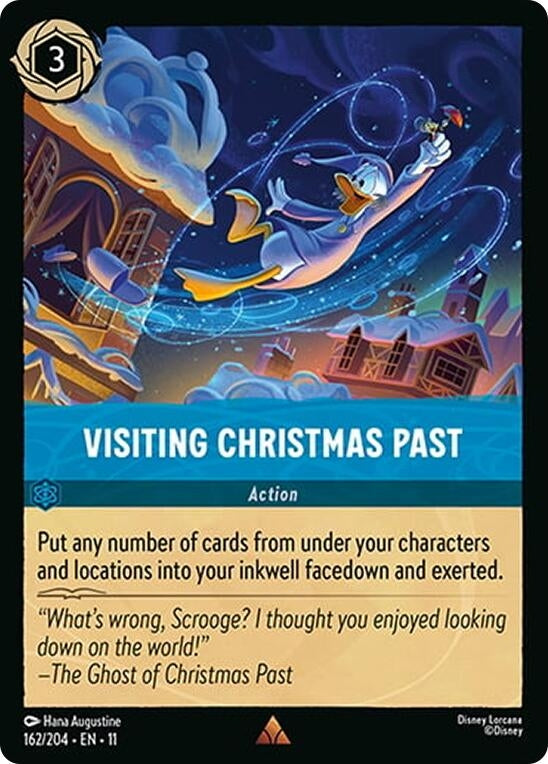 Image for Visiting Christmas Past (162/204) (Winterspell) (11) - Disney Lorcana