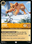 Image for Simba - Playful Pouncer (23/204) (Winterspell) (11) - Disney Lorcana