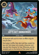Image for Let's Get Dangerous (198/204) (Winterspell) (11) - Disney Lorcana