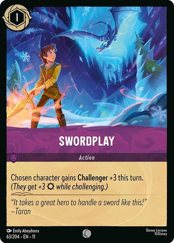 Swordplay (63/204) (Winterspell) Disney Lorcana