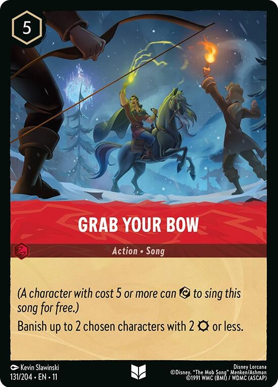 Grab Your Bow (131/204) (Winterspell) Disney Lorcana