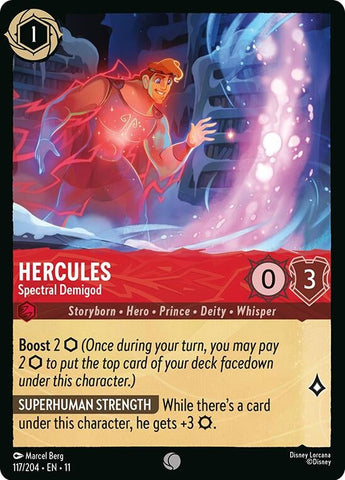 Hercules - Spectral Demigod (117/204) (Winterspell) Disney Lorcana