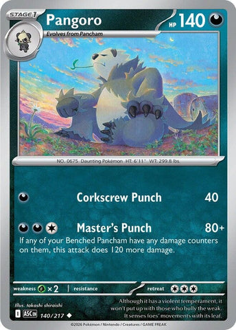 Image for Pangoro (140/217) (ME: Ascended Heroes) - Pokemon