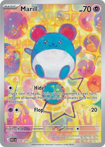Marill (232/217) (ME: Ascended Heroes) Pokemon