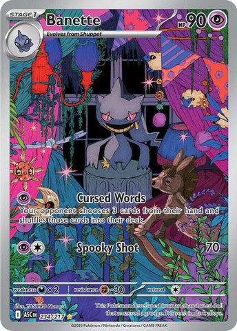 Banette (234/217) (ME: Ascended Heroes) (ASC) Pokemon