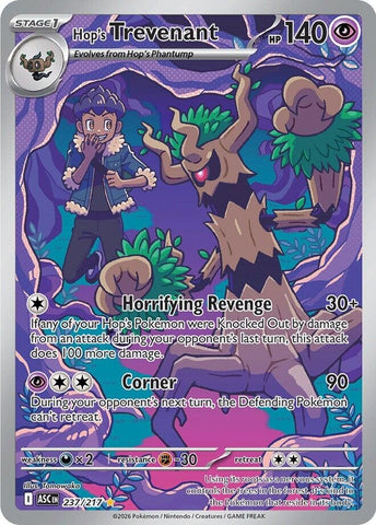 Image for Hop's Trevenant (237/217) (ME: Ascended Heroes) - Pokemon