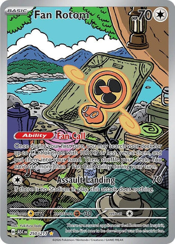 Image for Fan Rotom (250/217) (ME: Ascended Heroes) - Pokemon