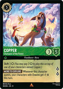 Image for Copper - Champion of the Forest (84/204) (Winterspell) (11) - Disney Lorcana