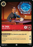 Fa Zhou - Honorable Warrior (110/204) (Winterspell) Disney Lorcana
