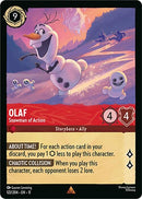 Olaf - Snowman of Action (122/204) (Winterspell) Disney Lorcana