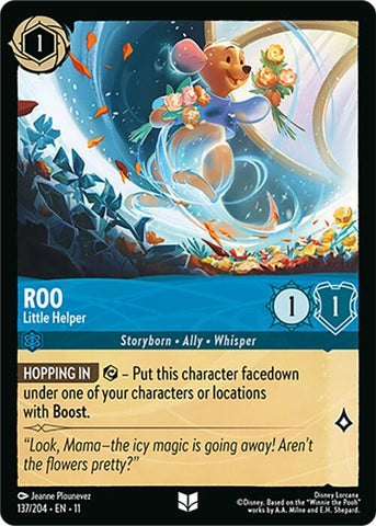 Roo - Little Helper (137/204) (Winterspell) Disney Lorcana