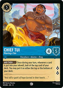 Image for Chief Tui - Weaving a Tale (161/204) (Winterspell) (11) - Disney Lorcana
