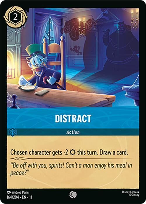 Image for Distract (164/204) (Winterspell) (11) - Disney Lorcana