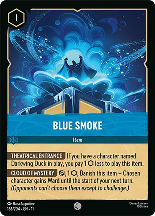 Blue Smoke (166/204) (Winterspell) Disney Lorcana