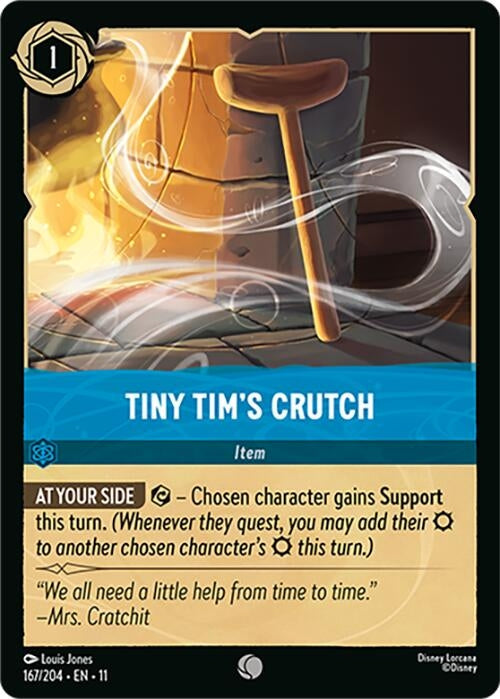 Tiny Tim's Crutch (167/204) (Winterspell) Disney Lorcana