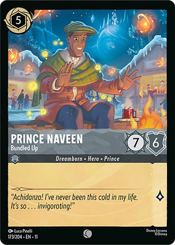 Prince Naveen - Bundled Up (173/204) (Winterspell) Disney Lorcana