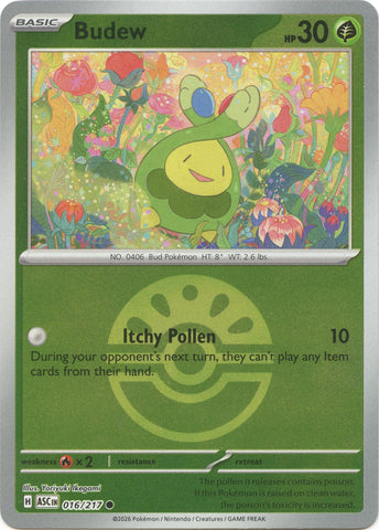 Image for Budew - 016/217 (Friend Ball) (016/217) (ME: Ascended Heroes) - Pokemon