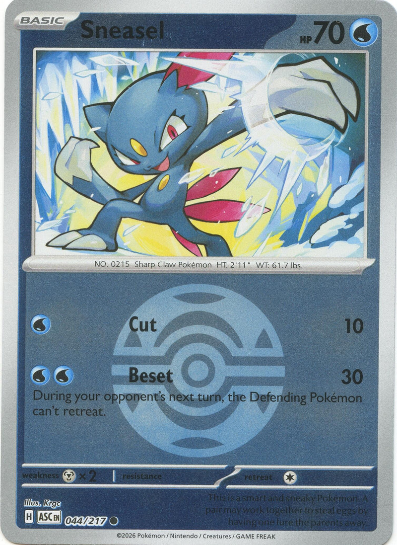 Image for Sneasel (Dusk Ball) (044/217) (ME: Ascended Heroes) - Pokemon