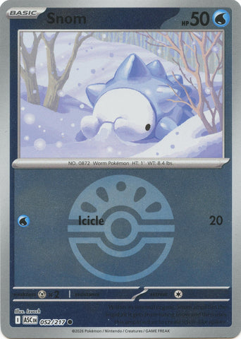 Image for Snom (Friend Ball) (052/217) (ME: Ascended Heroes) - Pokemon