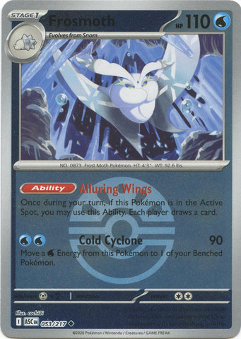 Image for Frosmoth (Friend Ball) (053/217) (ME: Ascended Heroes) - Pokemon