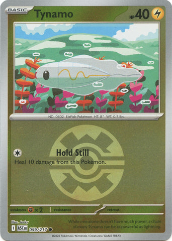Image for Tynamo (Quick Ball) (059/217) (ME: Ascended Heroes) - Pokemon