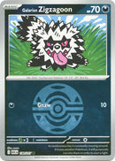 Image for Galarian Zigzagoon (Dusk Ball) (130/217) (ME: Ascended Heroes) - Pokemon