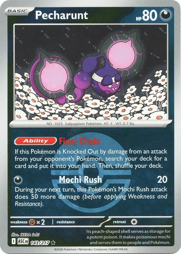 Image for Pecharunt (Poke Ball) (143/217) (ME: Ascended Heroes) - Pokemon