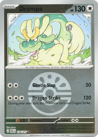 Image for Drampa (Friend Ball) (176/217) (ME: Ascended Heroes) - Pokemon