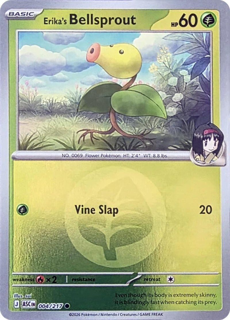Image for Erika's Bellsprout (Energy Symbol Pattern) (004/217) (ME: Ascended Heroes) - Pokemon