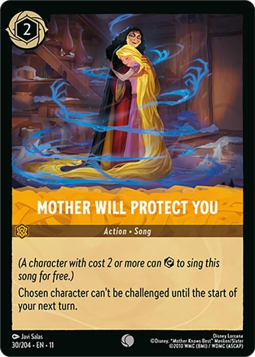 Image for Mother Will Protect You (30/204) (Winterspell) (11) - Disney Lorcana