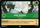 Game Preserve - Protected Land (102/204) (Winterspell) Disney Lorcana