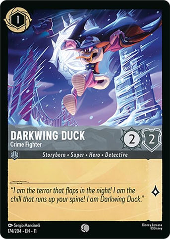 Darkwing Duck - Crime Fighter (174/204) (Winterspell) Disney Lorcana