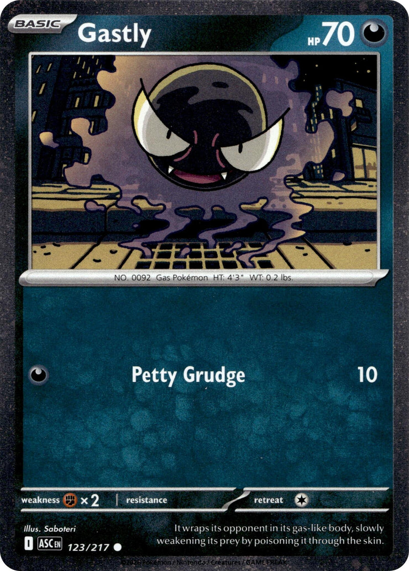 Image for Gastly - 123/217 (Cosmos Holo) (123/217) (Miscellaneous Cards & Products) (MCAP) - Pokemon
