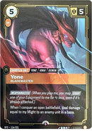 Image for Yone, Blademaster (116/221) (Riftbound Organized Play Promotional Cards) (OPP) - Riftbound: League of Legends Trading Card Game