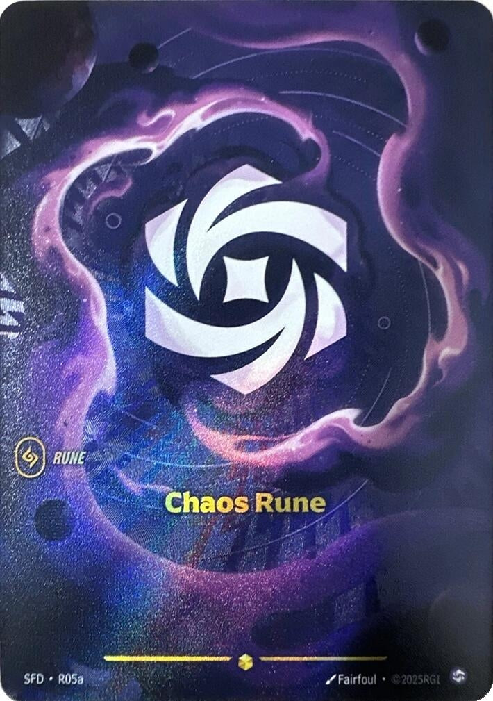 Image for Chaos Rune (R05a) (R05a) (Spiritforged) (SFD) - Riftbound: League of Legends Trading Card Game