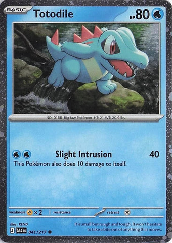 Image for Totodile (Cosmos Holo) (041/217) (Miscellaneous Cards & Products) - Pokemon