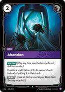 Image for Abandon (131/219) (Unleashed) (UNL) - Riftbound: League of Legends Trading Card Game