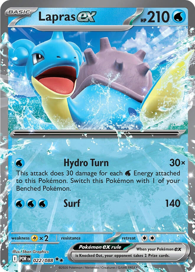 Lapras ex (022/088) (ME03: Perfect Order) Pokemon