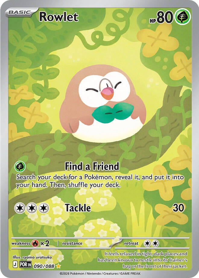 Rowlet (090/088) (ME03: Perfect Order) (POR) Pokemon