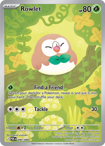 Rowlet (090/088) (ME03: Perfect Order) (POR) Pokemon