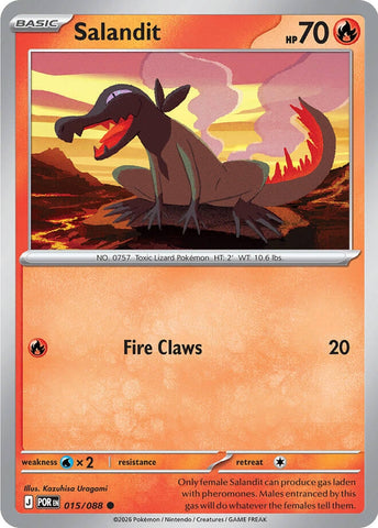 Image for Salandit (015/088) (ME03: Perfect Order) - Pokemon