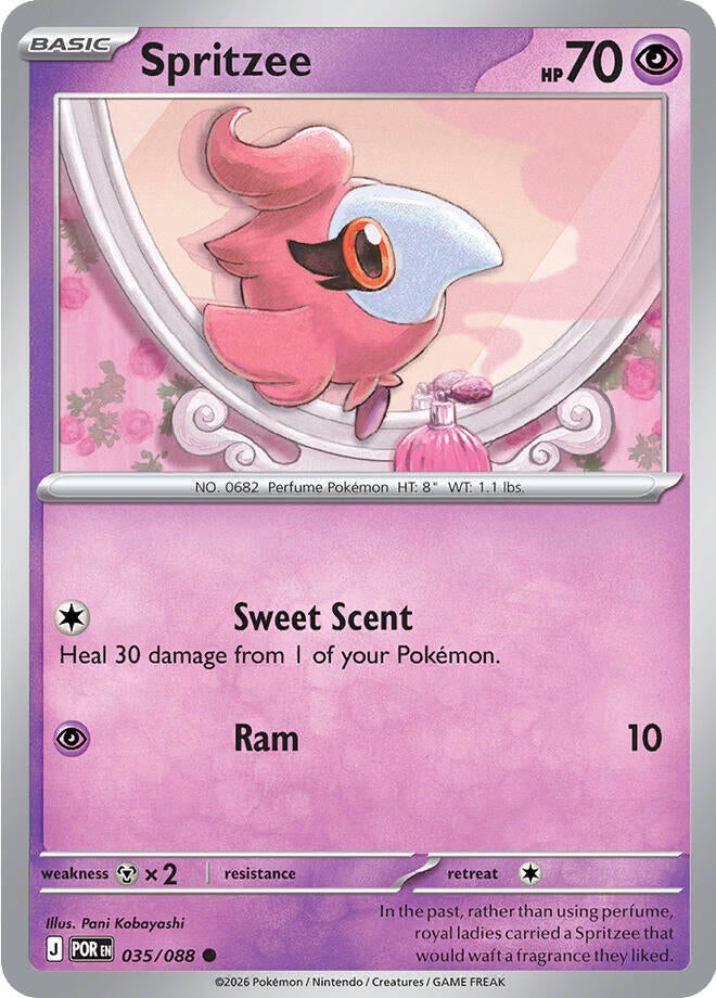 Image for Spritzee (035/088) (ME03: Perfect Order) - Pokemon