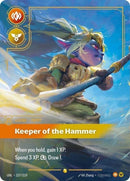 Image for Poppy, Keeper of the Hammer (Overnumbered) (237/219) (Unleashed) (UNL) - Riftbound: League of Legends Trading Card Game